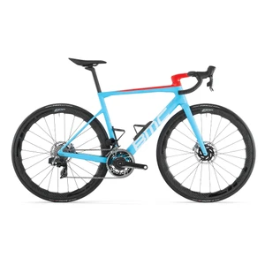 2026 BMC Teammachine SLR 01 One - Glacier Blue / Neon Red image
