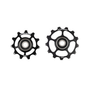 2024 Ceramic Speed Pulley Wheels for Shimano GRX 2X 12s - Black image 2024 Ceramic Speed Pulley Wheels for Shimano GRX 2X 12s - Black image