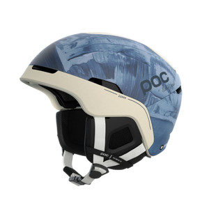 2025 POC Obex BC Mips Hedvig Wessel Ed. Ski Helmet - Cerussite Kashima Metallic/Matt image