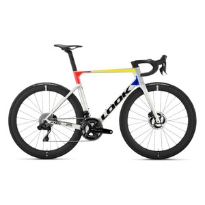 2025 Look 795 Bladers Dura Ace Di2 / R50D - Iconic Platinum White image 2025 Look 795 Bladers Dura Ace Di2 / R50D - Iconic Platinum White image