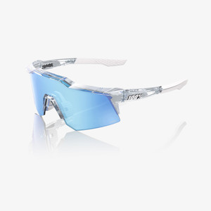 2025 100% Speedcraft Xs Polished Translucent Clear Hiper Blue Multilayer Mirror Lens 2025 100% Speedcraft Xs Polished Translucent Clear Hiper Blue Multilayer Mirror Lens