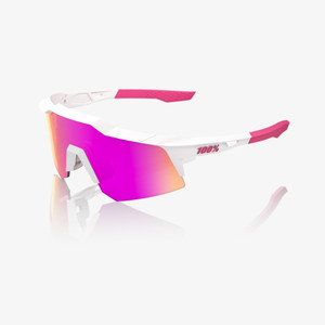 2026 100% Speedcraft® XS Puddy Pink White Smoke Lens