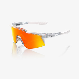 2025 100% Speedcraft Xs Polished Translucent Clear Hiper Red Multilayer Mirror Lens 2025 100% Speedcraft Xs Polished Translucent Clear Hiper Red Multilayer Mirror Lens