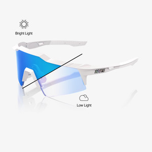 2026 100% Glendale® Bastille Blue Mirror Photochromic Lens