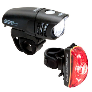 2025 NiteRider Mako&trade; 250 & CherryBomb&trade; 100 Combo Front and Rear Light Set image
