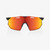 2026 100% Hypercraft&reg; SQ Soft Tact Black Hiper&reg; Red Multilayer Mirror Lens image 1