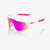 2026 100% Speedcraft&reg; XS Matte White/Pink Hiper&reg; Vital Pink Mirror Lens image