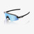 2026 100% Slendale&reg; Youth Matte Black Hiper&reg; Blue Multilayer Mirror Lens image