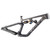2026 Salsa Blackthorn 145 C Frameset - Black / Graphite Gray image