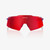 2026 100% Aerocraft&reg; FDJ Gloss Translucent Red/Blue Hiper&reg; Fire Red Mirror Lens image 1