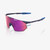 2026 100% Hypercraft&reg; SQ Satin Storm Metallic Purple Mirror Lensw/ Bonus Clear Lens image