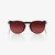 2026 100% Legere&trade; Round Polished Black Gradient Brown/Red Lens image 1