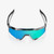 2026 100% Speedcraft&reg; MLB Authentic Polished Translucent Grey Blue Topaz Mirror Lens image 3