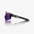 2026 100% Speedcraft&reg; SL Polished Black Hiper&reg; Polarized Lavender Mirror Lens image 2