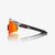 2026 100% Speedcraft&reg; SL Polished Translucent Grey & Matte Black Hiper&reg; Red Mirror image 2