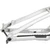 2026 Salsa Blackthorn Alloy Frame - Brushed Raw Aluminum image 4