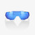 2025 100% Speedtrap Matte White Hiper Blue Multilayer Mirror Lens 1