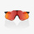 2026 100% Hypercraft&reg; XS Soft Tact Black Hiper&reg; Red Multilayer Mirror Lens image 1