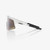 2026 100% Speedcraft&reg; Matte White Hiper&reg; Silver Mirror Lens image 2