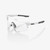2026 100% Speedcraft&reg; Matte White Hiper&reg; Silver Mirror Lens image 3