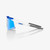 2026 100% Speedcraft&reg; SL Matte White/Metallic Blue Hiper&reg; Multilayer Mirror Lens image 2