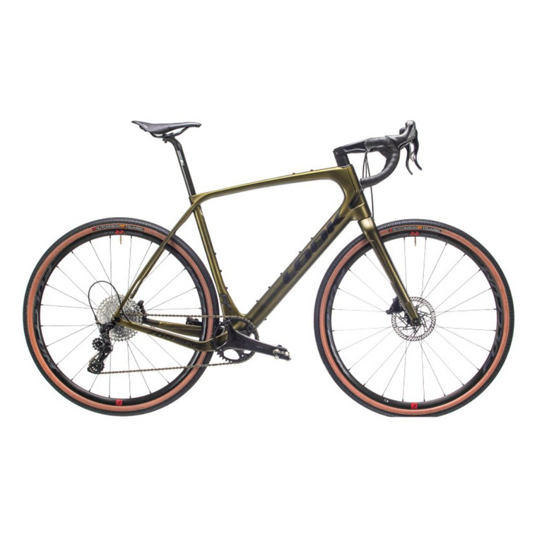 2025 Look 765 Gravel RS Metallic Hope Green Satin image