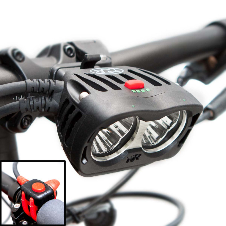 2025 NiteRider Pro 3600 Enduro Front Bike Light w/ Thumb Remote image