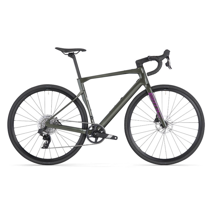 2026 BMC Roadmachine X Three - Steel Green / Purple image