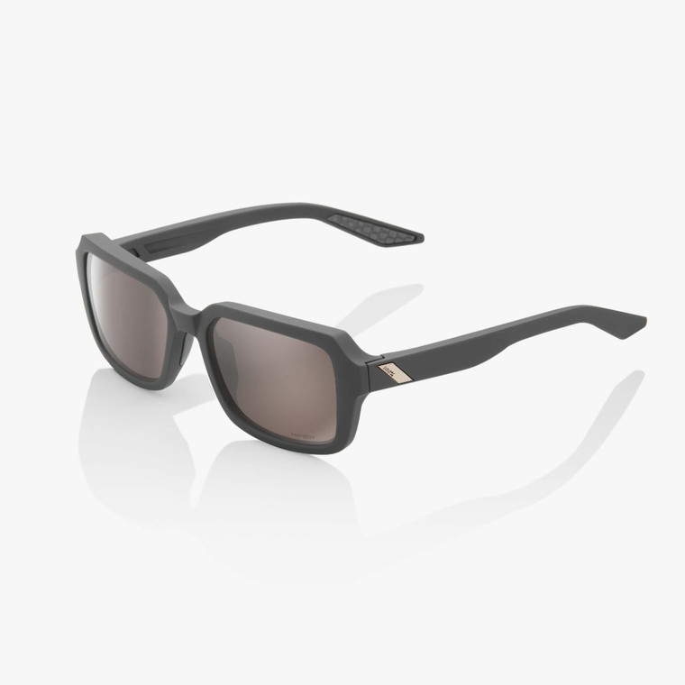 2026 100% Rideley Soft Tact Cool Grey Hiper&reg; Silver Mirror Lens image