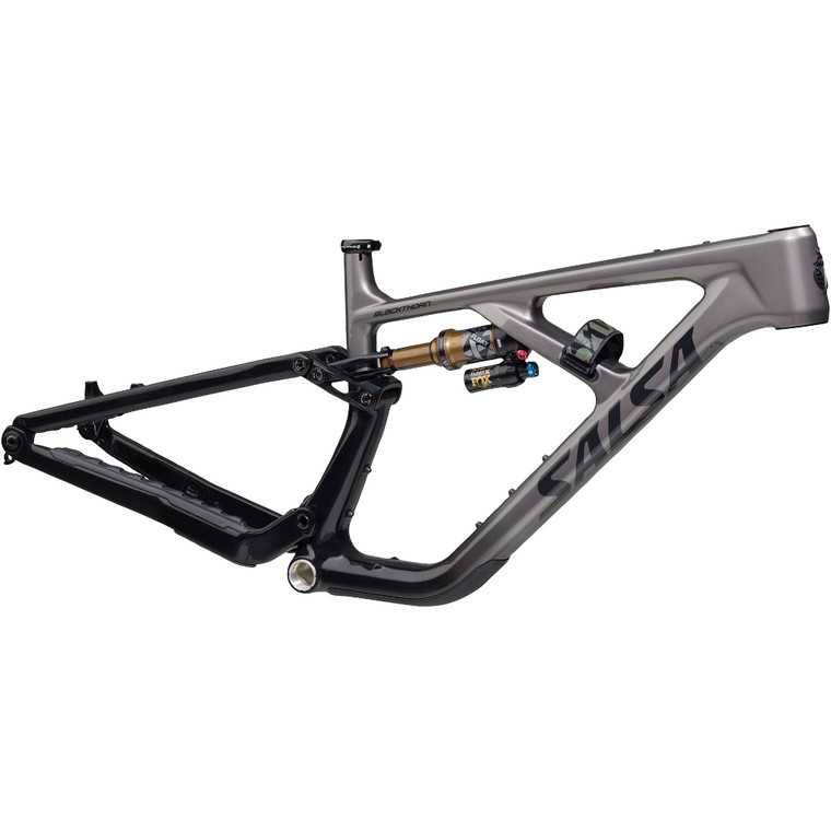 2026 Salsa Blackthorn 145 C Frameset - Black/Smoke image