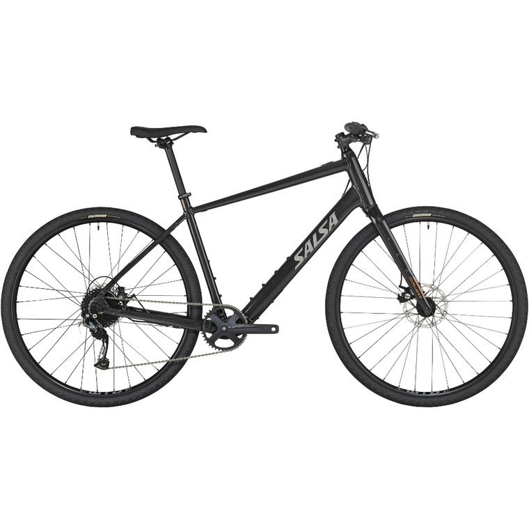 2026 Salsa Confluence Flat Bar Altus - Black image