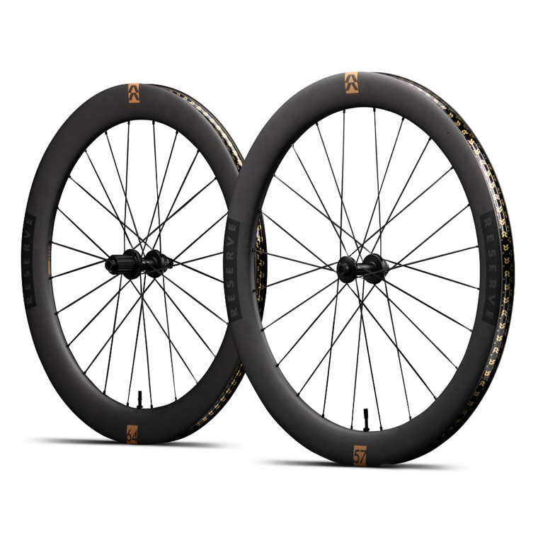 2025 Reserve Wheels 57|64 Turbulent Aero 700c Speed-Engineered Wheelset image