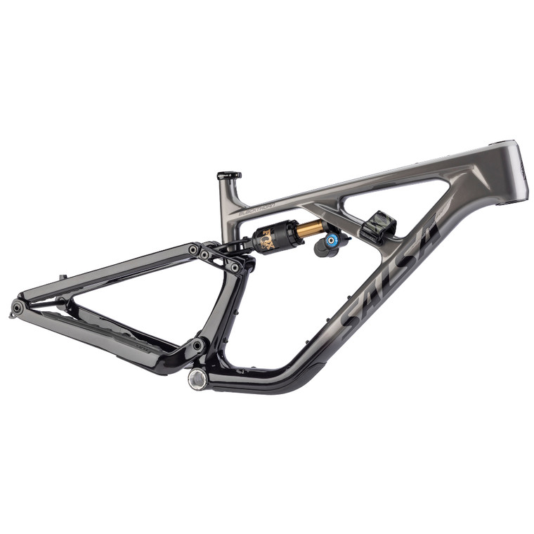 2026 Salsa Blackthorn 145 C Frameset - Black / Graphite Gray image