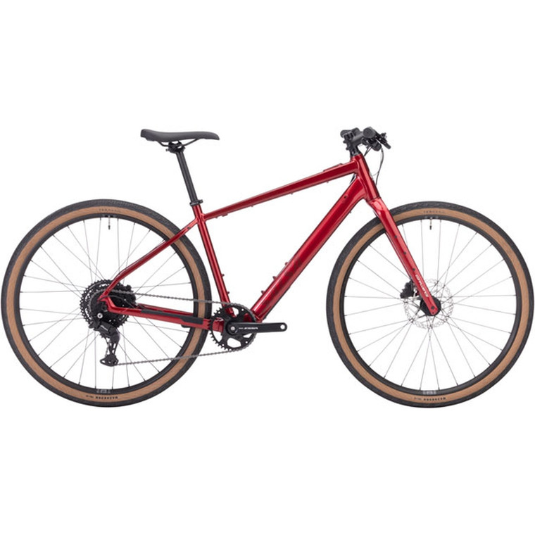 2027 Salsa Confluence Flat Bar Essa 8 - Canyon Red image