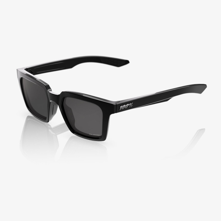 2026 100% ERBA Polished Black Polarized Grey Lens image