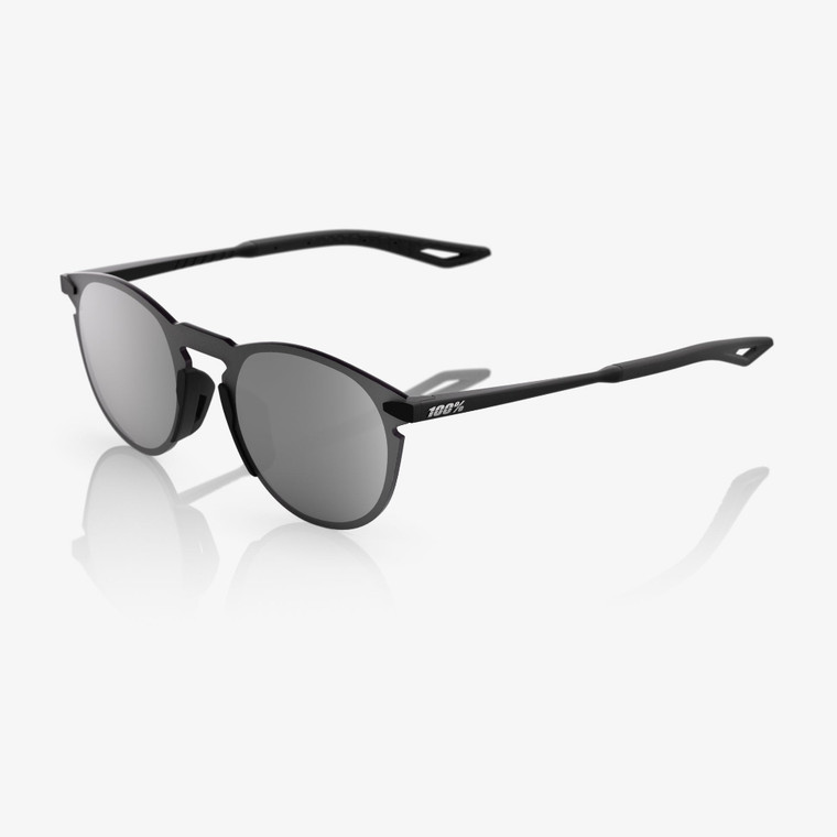 2026 100% Legere&trade; Round Matte Black Silver Mirror Lens image