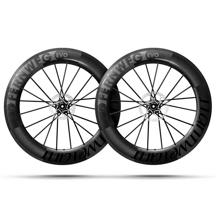 2020 Fernweg EVO 85 Tubeless Disc Brake Schwarz ED Wheel Set