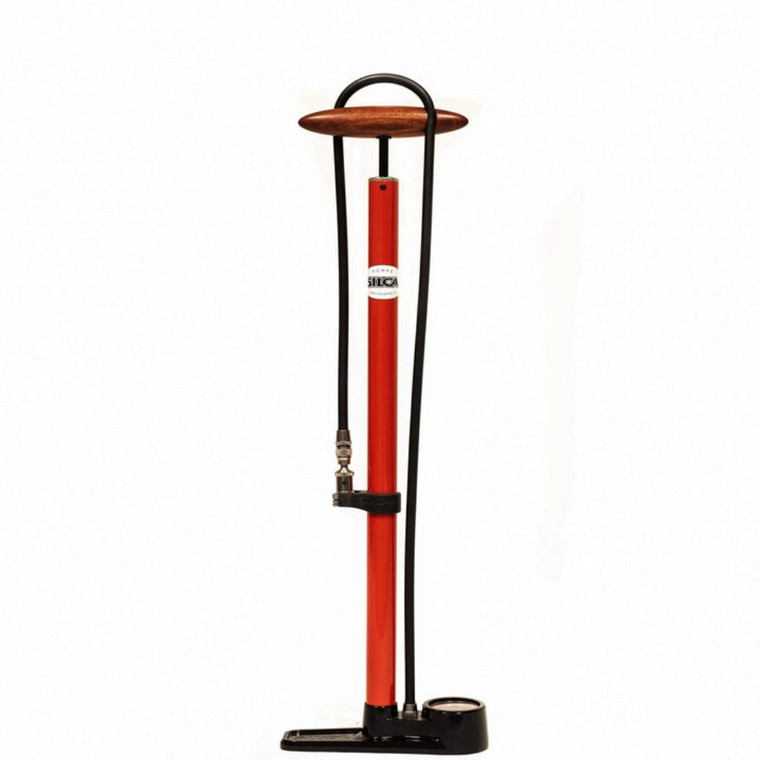 2027 Silca Pista Floor Pump - Red image
