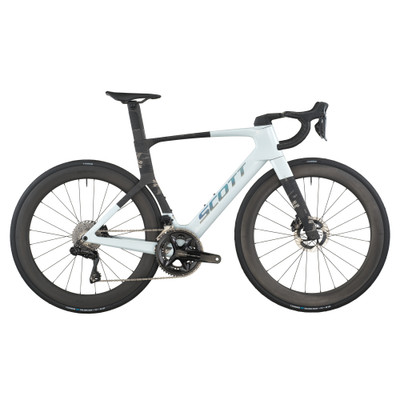 2026 Scott Foil RC Pro Bike - Cumulus White/Carbon Black