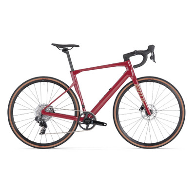 2026 BMC Roadmachine X Two - Dark Red / Sand| RevolutionBikeShop.com