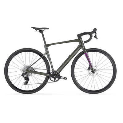 2026 BMC Roadmachine X Three - Steel Green / Purple
