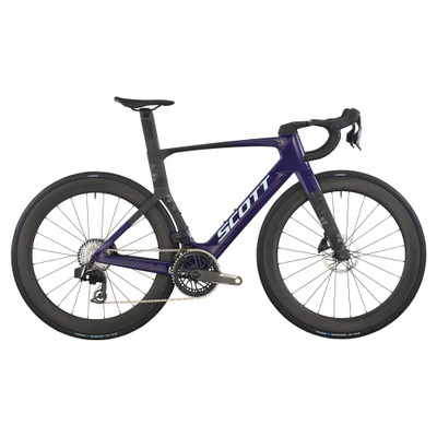 2026 Scott Foil RC Team Bike - Grape Purple/Carbon Black