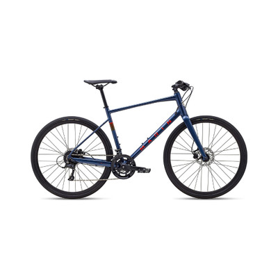 2025 Marin Fairfax 3 - Gloss Blue/orange | Revolutionbikeshop.com
