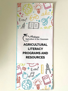 Michigan Ag in the Classroom promotional trifold (Pack of 50)