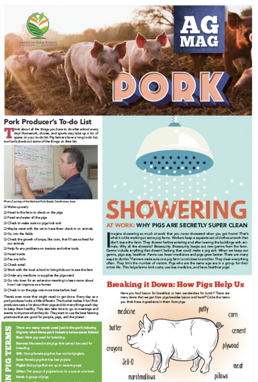 Pork Ag Mag (Set of 30)