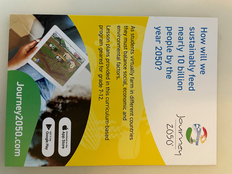 Journey 2050 Postcard (Set of 50)