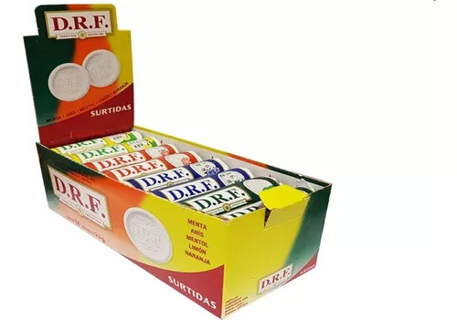 DRF Pastilla Surtidas, 552 g / 19.47 oz (caja con 24 unidades)