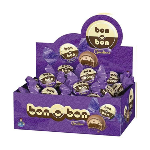 Bon o Bon Chocolina Bombón de Chocolate, 270 g / 9.5 oz (caja con 18 unidades)