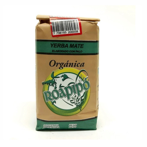 Roapipó Yerba Mate Orgánica Fuerte, 1 kg / 2.2 lb