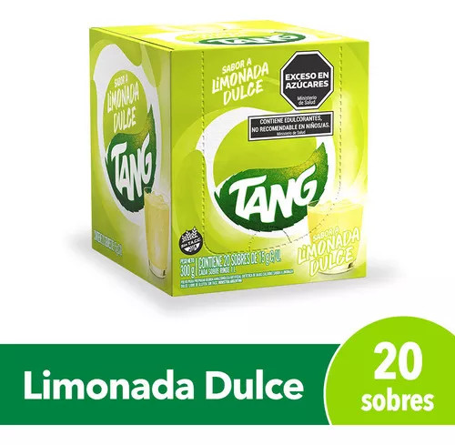 Tang Jugo en Polvo Sabor  Limonada Dulce, 15 g / 0.52 oz ea (caja con 20 unidades)